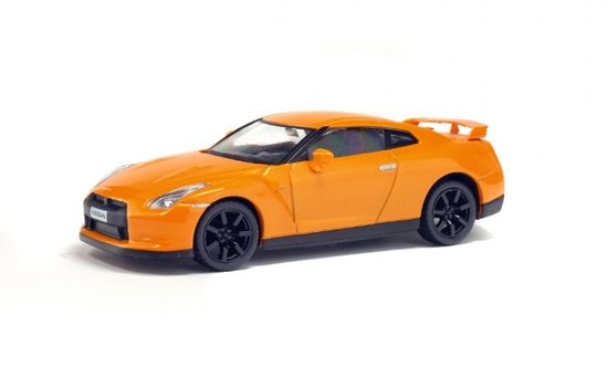 Nissan GTR, orange, 2007